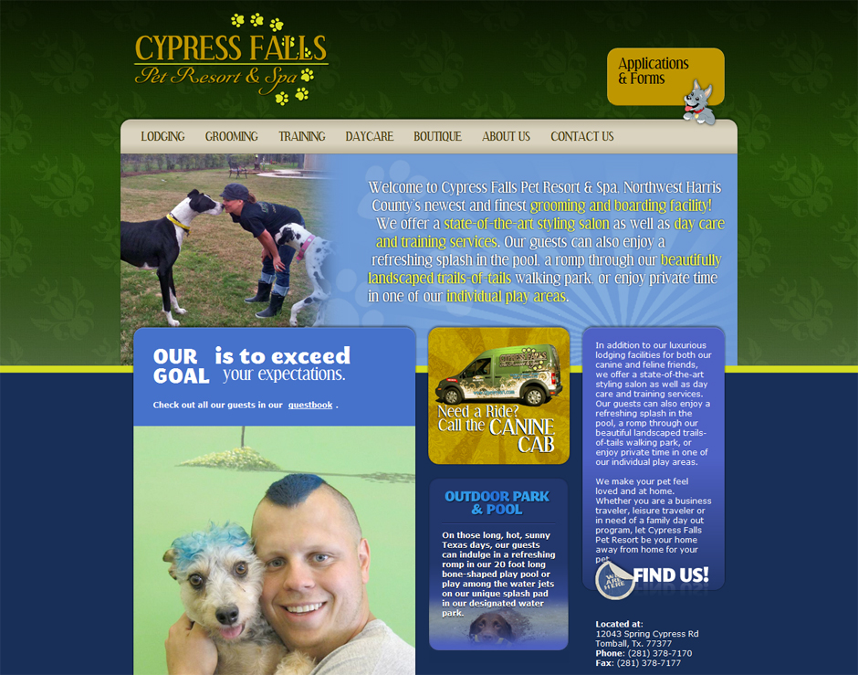 Cypress Falls Pet Resort